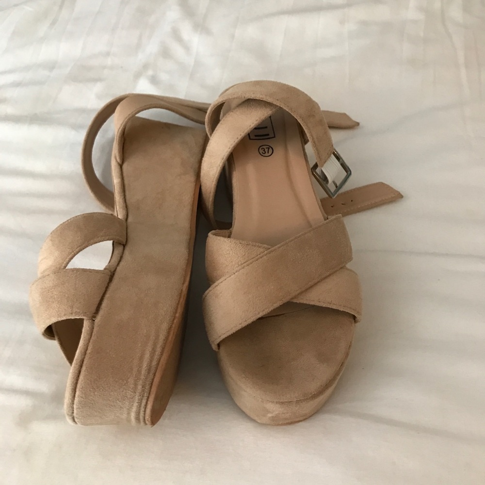 Shein Wedged Sandals